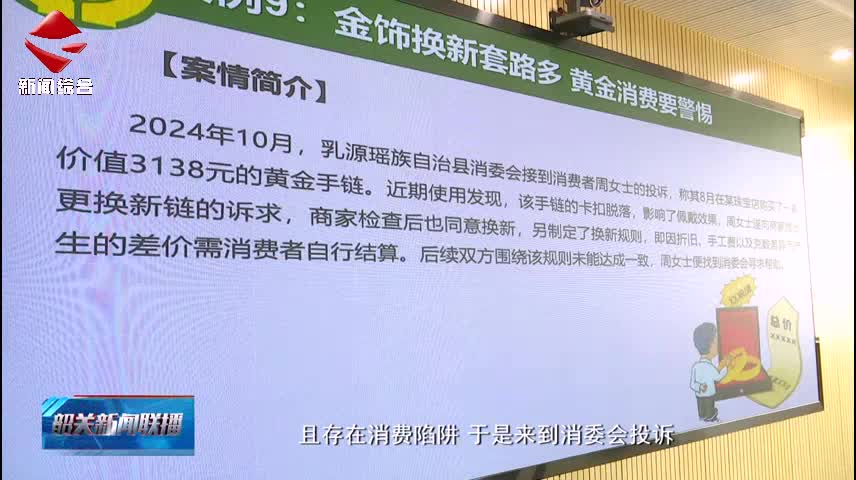 【誠信建設(shè)】我市公布2024年度十大消費維權(quán)典型案例 以案釋法護航放心消費